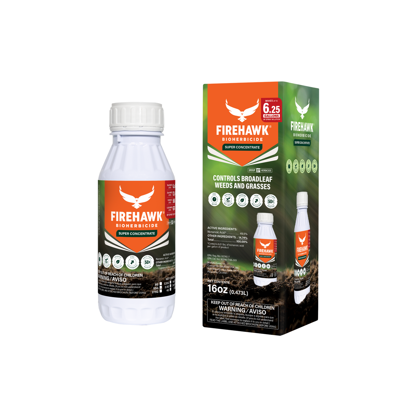 FireHawk Bioherbicide Super Concentrate-16oz
