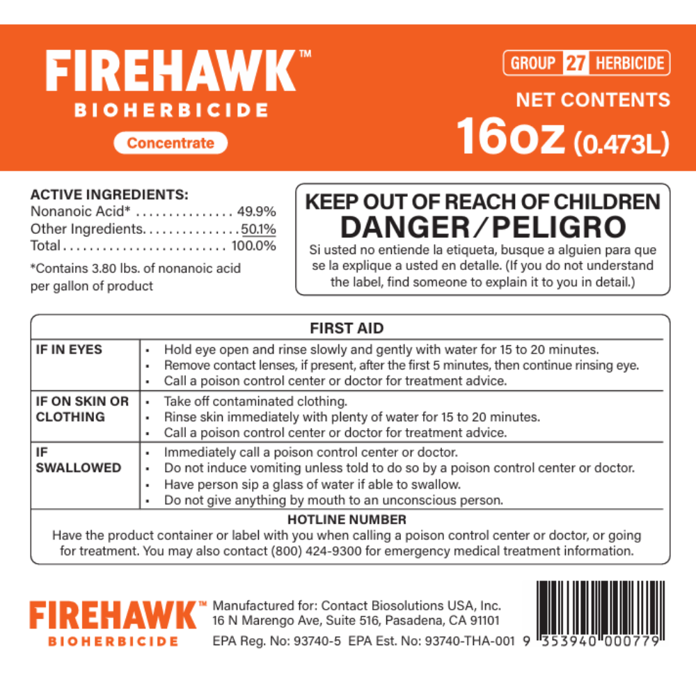 FireHawk Bioherbicide Concentrate-16oz