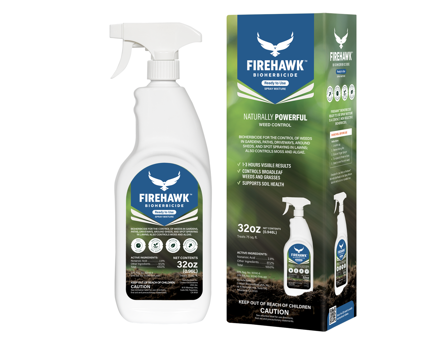 Firehawk Bioherbicide Ready To Use Spray 32oz
