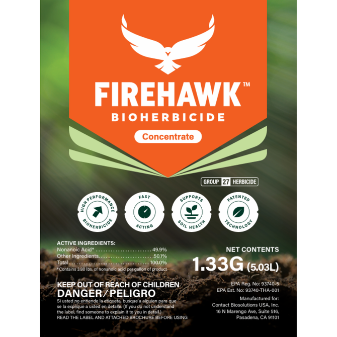 FireHawk Bioherbicide Concentrate-1.33G (3 Pack)