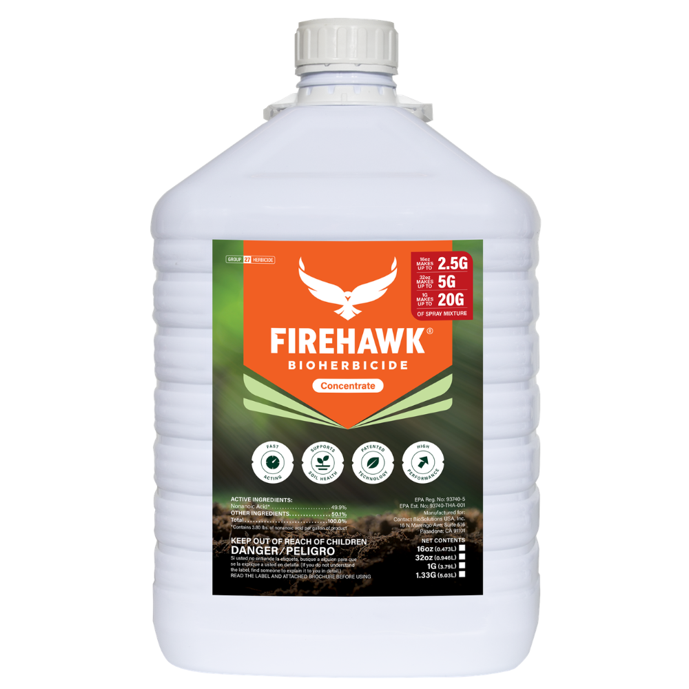 tomahawk 4 herbicide mixing ratio FireHawk Bioherbicide Concentrate-1G