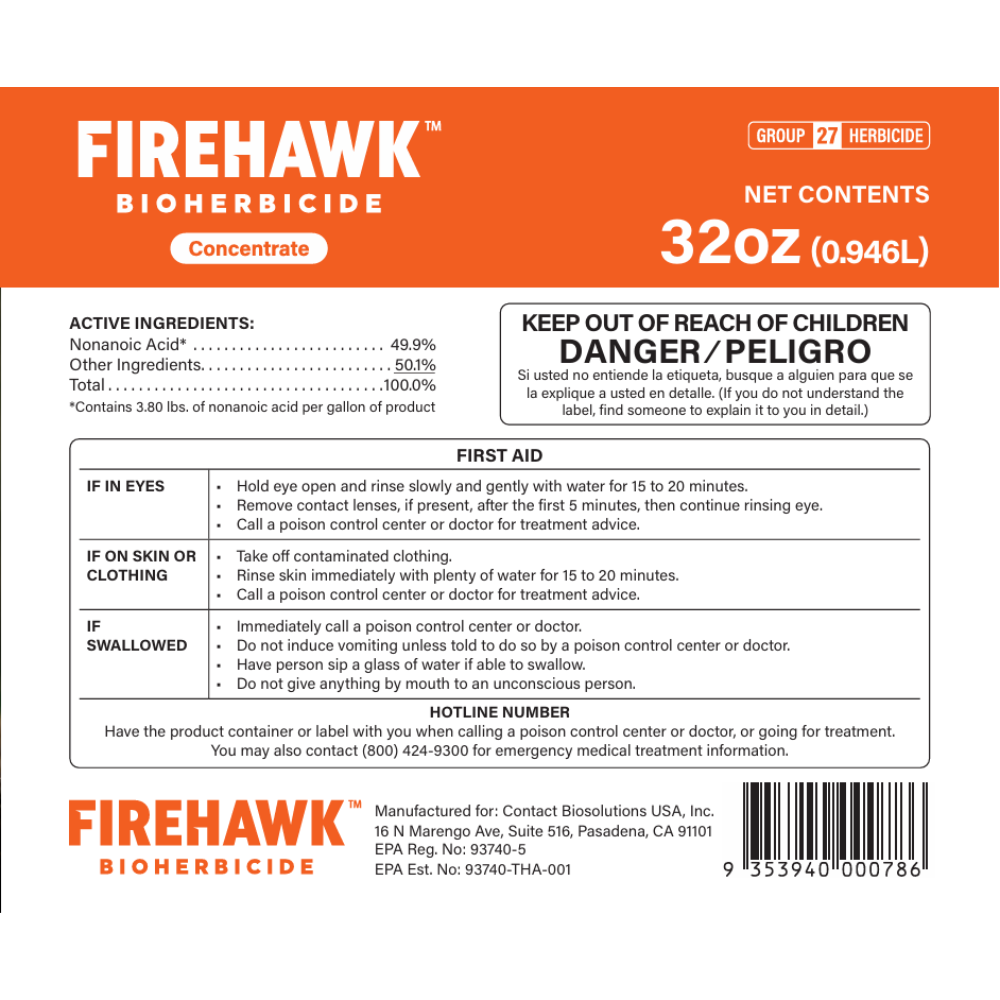 FireHawk Bioherbicide Concentrate-32oz