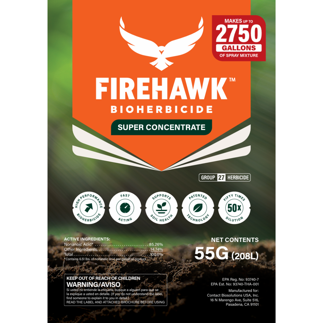 FireHawk Bioherbicide Super Concentrate-55G