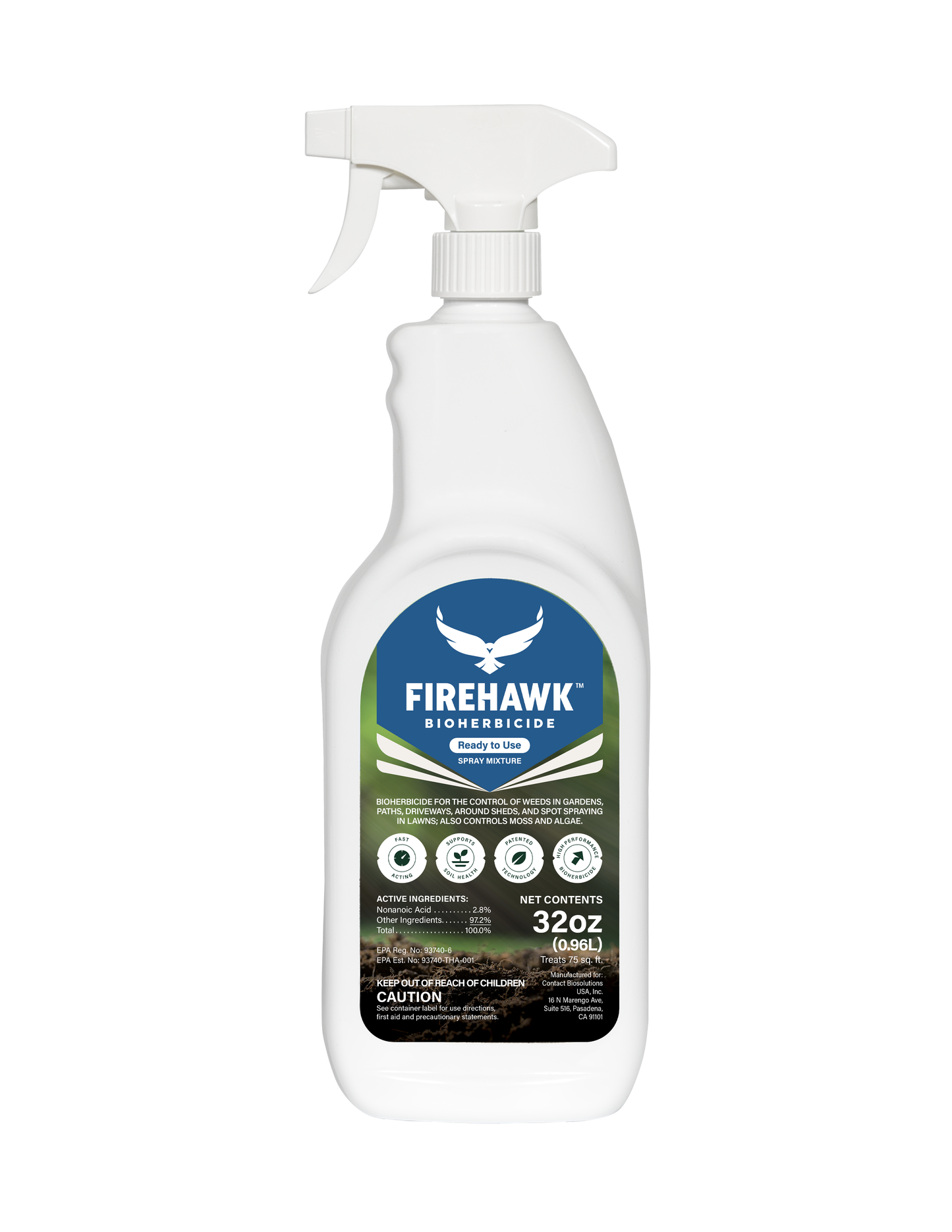 FireHawk Bioherbicide Ready to Use-32Oz