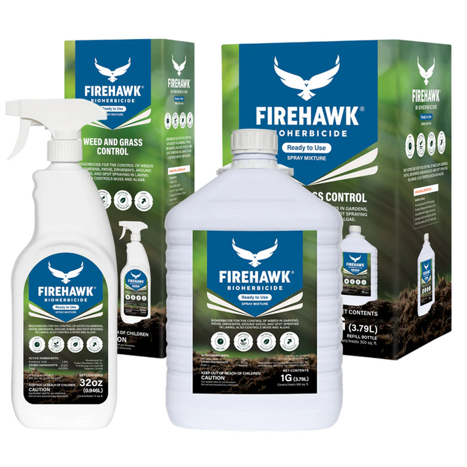 FireHawk Ready to Use 32oz + 1 Gallon Refill Bundle